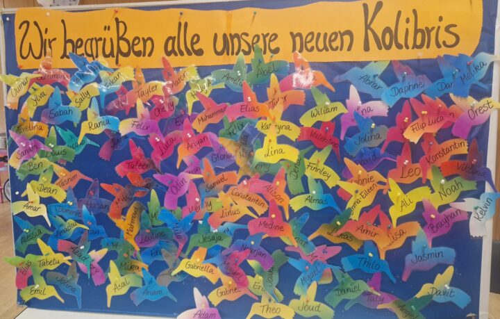 Herzlich willkommen, kleine Kolibris! – Unsere Einschulung 2026